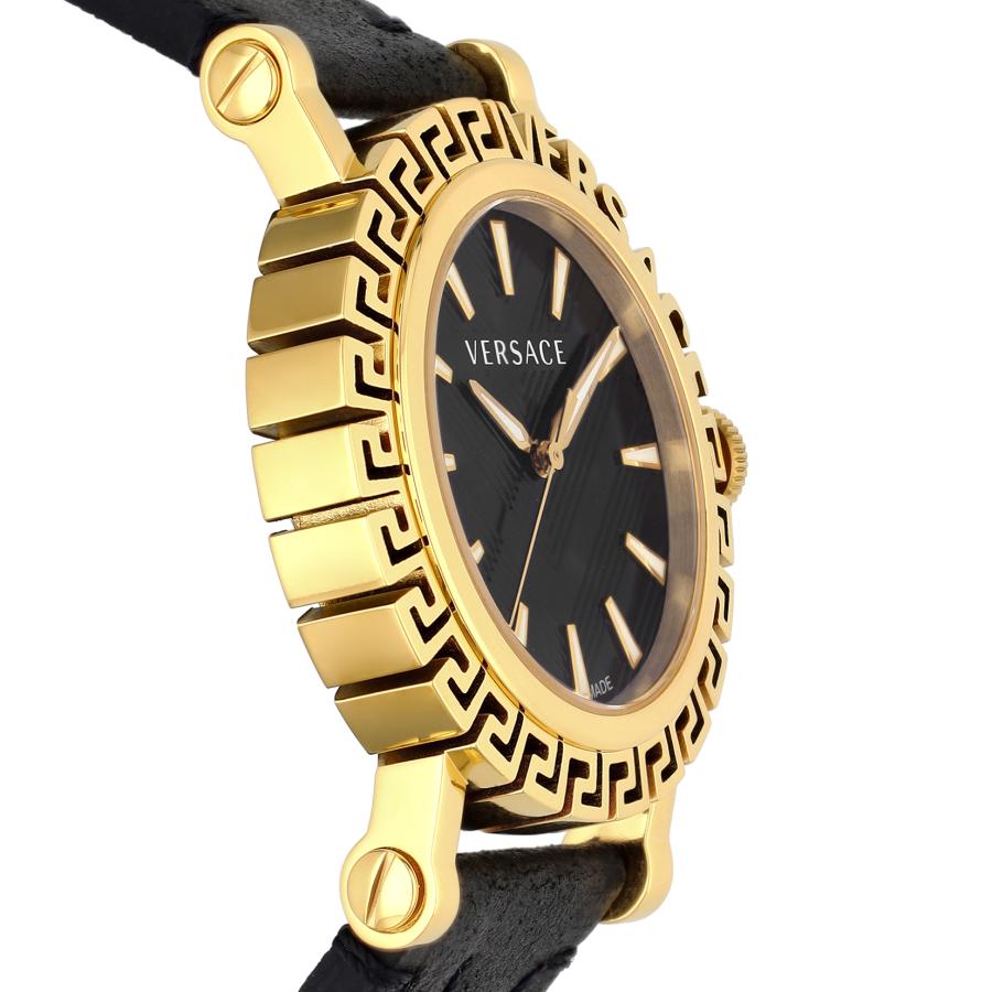 VERSACE ヴェルサーチ 腕時計 時計 39mm メンズ アウトレット ブラック  