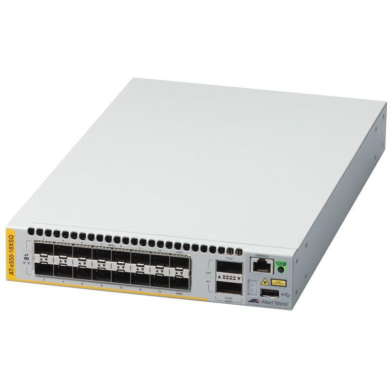 新品/取寄品/代引不可】AT-x550-18XSQ-Z5 [SFP+スロットx16、QSFP+
