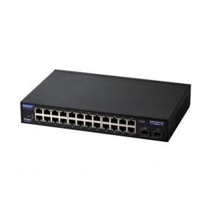 新品/取寄品/代引不可】法人向けスイッチングハブ/WEBスマート/Giga/24 