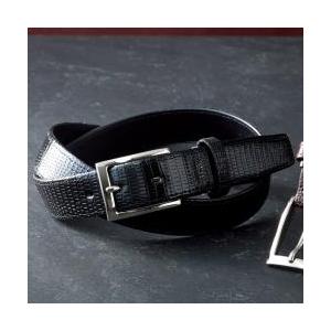 リザードベルト ベルト FBL-25 BK(代引不可)【送料無料】 新品/取寄品/代引不可】【特選商品】リザードベルト ブラック FBL-25