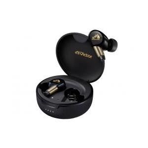 Victor ワイヤレスイヤホン WOOD master HA-FW5000T-B ピアノブラック