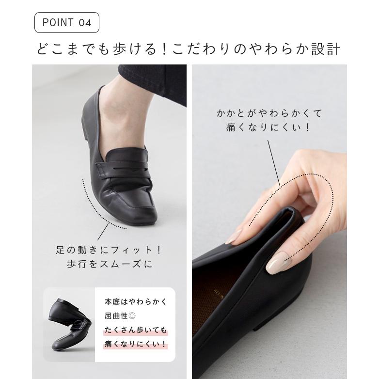 welleg（ウェレッグ） ローファー レディース ビットローファー コイン