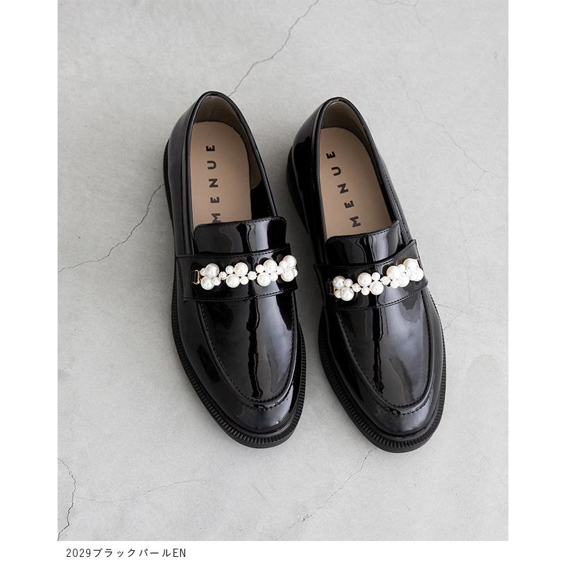 menue（メヌエ） ローファー レディース ローヒール 厚底 痛くない