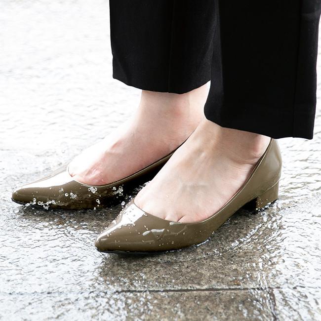 防水 レインシューズ レディース パンプス レイン 晴雨兼用 防水 痛くない 大きいサイズ 小さいサイズ おしゃれ 太ヒール 送料無料 2cp Welleg From アウトレットシューズ 通販 Yahoo ショッピング