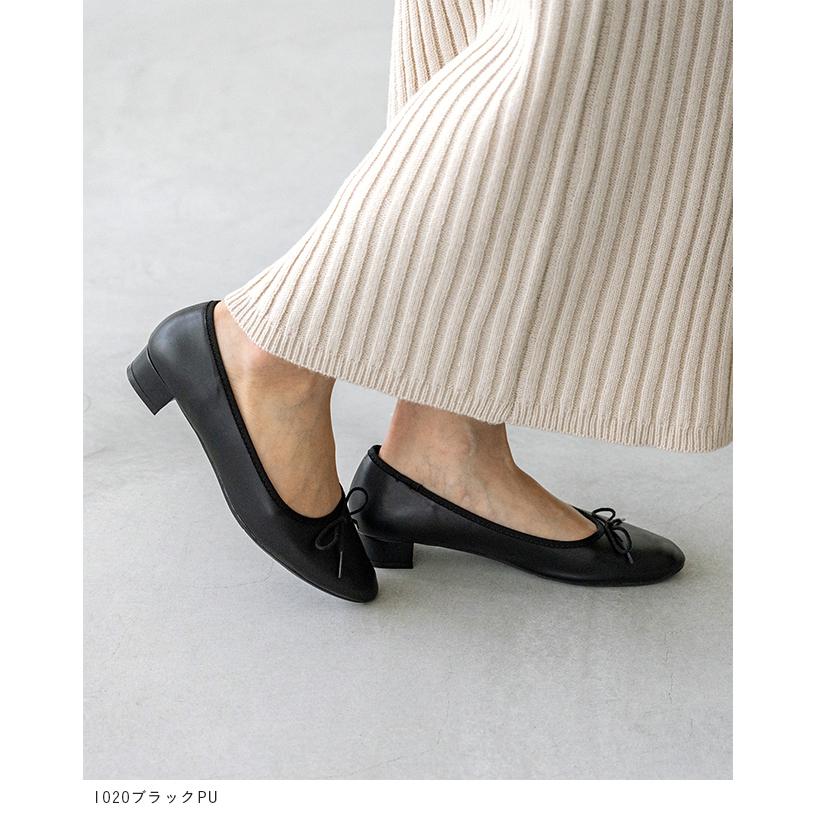welleg（ウェレッグ） パンプス ローヒール バレエシューズ レディース