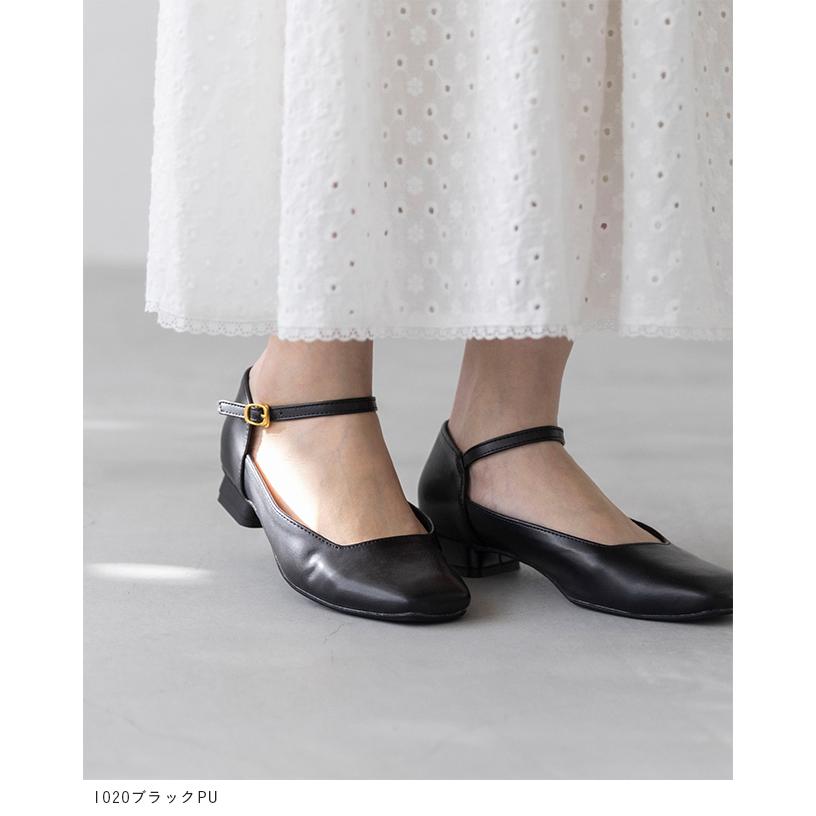 menue（メヌエ） パンプス ストラップ 痛くない 歩きやすい メリー