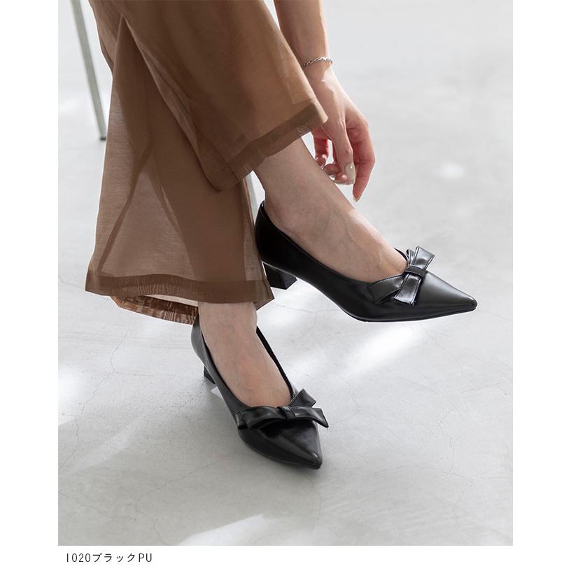 menue（メヌエ） パンプス 走れる 痛くない レディース 4センチヒール 
