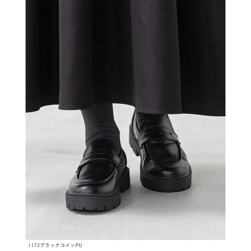 welleg（ウェレッグ） ローファー 厚底 レディース 厚底ローファー