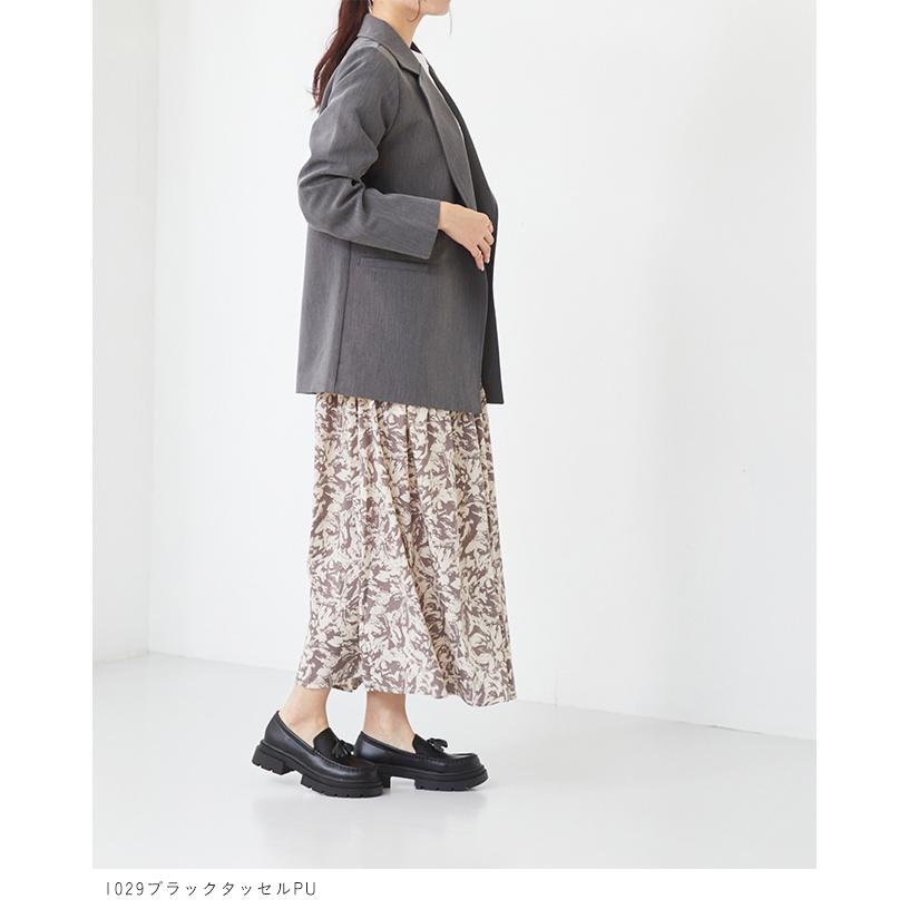 ローファー 厚底 レディース 5cmヒール ごつめ トラックソール 痛くない コイン タッセル 送料無料 5/20 9:59マデ 2,199円 | menue | 09