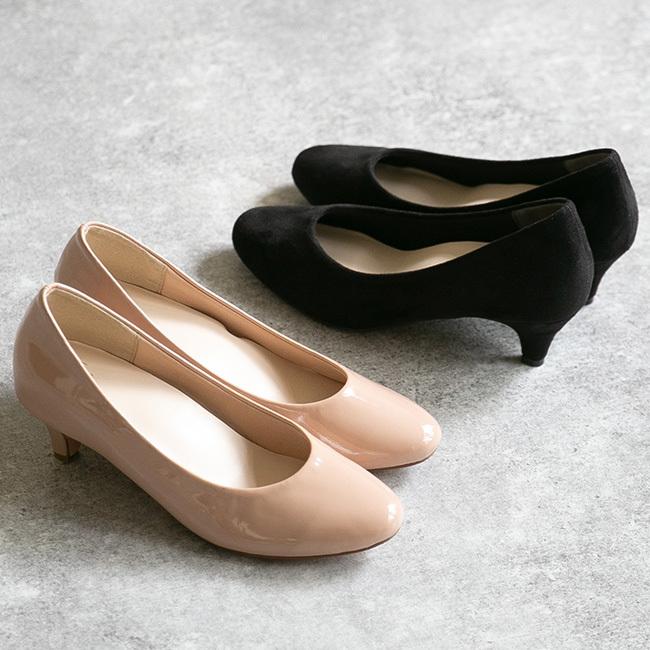 レディース パンプス 痛くない ラウンドトゥ アーモンドトゥ 歩きやすい 大きいサイズ 小さいサイズ 送料無料 Welleg From アウトレットシューズ 通販 Paypayモール