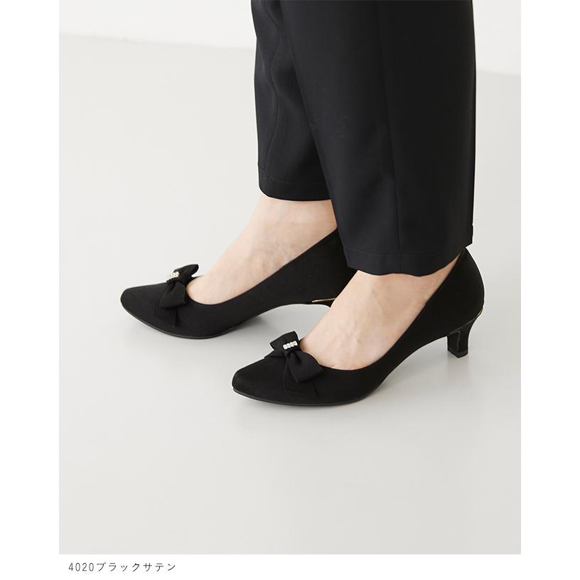 パンプス 走れる 履きやすい 痛くない パーティー ビジュー リボン フォーマル 結婚式 卒業式 入学式 日本製 送料無料 6/19 9:59マデ 5,999円 | welleg | 12