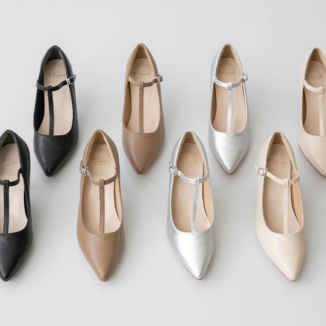 menue（メヌエ） パンプス 歩きやすい 痛くない 7cm ピンヒール 歩き