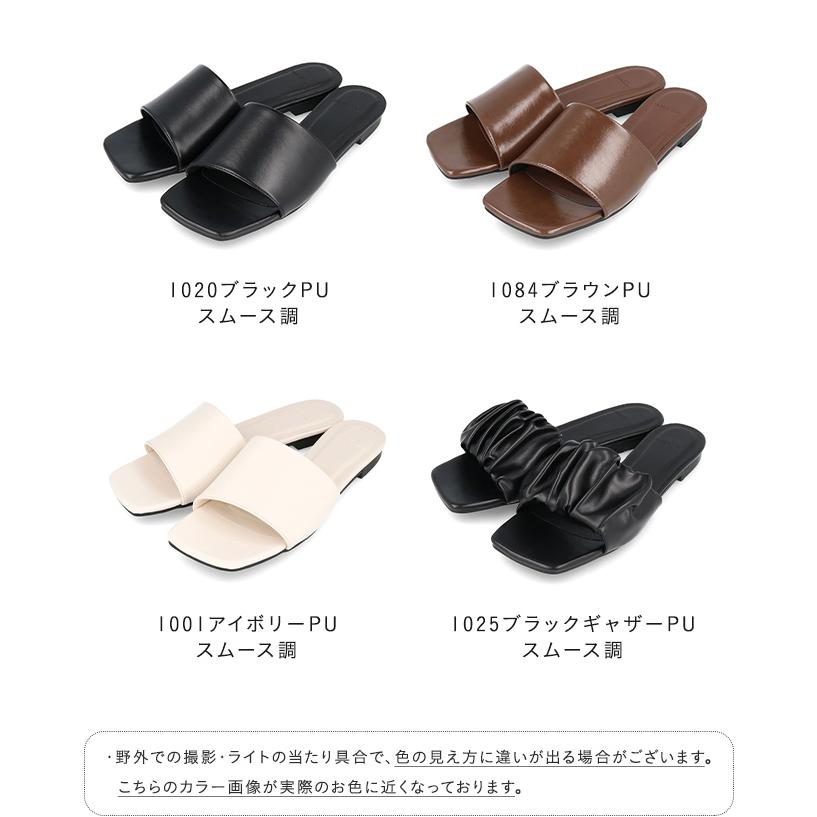 welleg（ウェレッグ） サンダル レディース 浴衣 スクエアトゥ