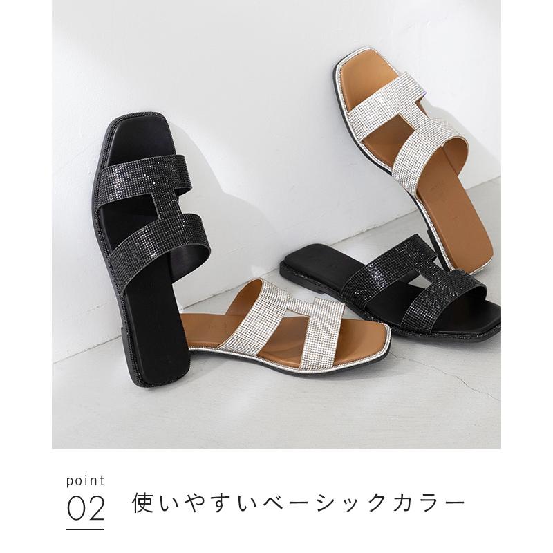 トールペイント作品　レディースサンダル　スリッパ menue（メヌエ） サンダル レディース ミュール スリッパ つっかけ