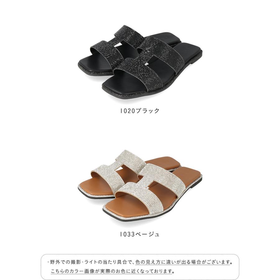 menue（メヌエ） サンダル レディース ミュール スリッパ つっかけ