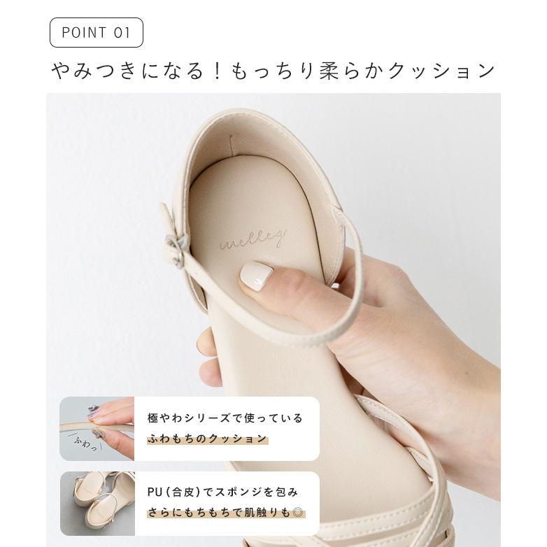 サンダル レディース 夏 歩きやすい ストラップ 送料無料 8/20 9:59マデ 2,399円 | welleg | 07
