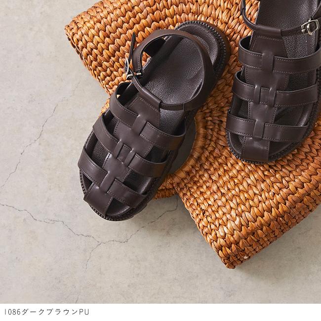 welleg（ウェレッグ） グルカサンダル 厚底 ストラップサンダル 浴衣