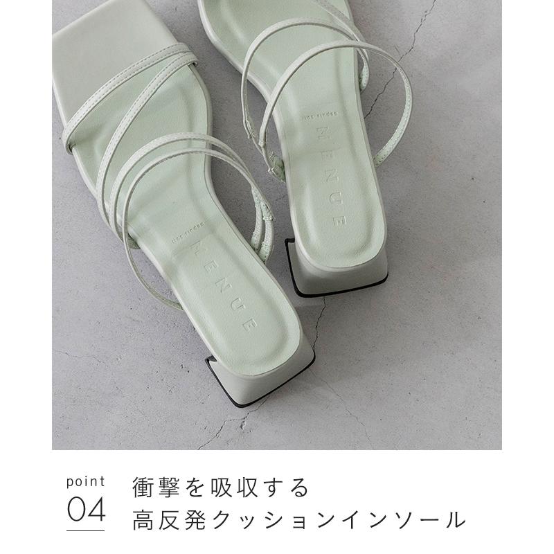 ミュール サンダル レディース 浴衣 痛くない ストラップ ヒール スクエアトゥ 歩きやすい おしゃれ 春 夏 トング 華奢 送料無料 9/18 9:59マデ 2,399円 | menue | 18