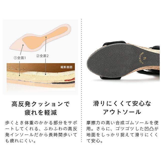 サンダル レディース 厚底 歩きやすい 夏 ウェッジ ヒール 送料無料 | menue | 26