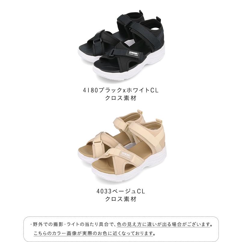 moz（モズ） スポーツサンダル サンダル レディース 浴衣 厚底サンダル