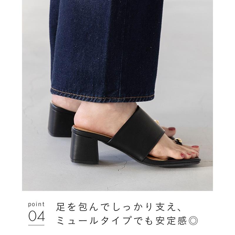 welleg（ウェレッグ） サンダル レディース ミュール トングサンダル