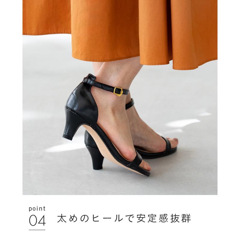menue（メヌエ） サンダル レディース 浴衣 ヒール 歩きやすい