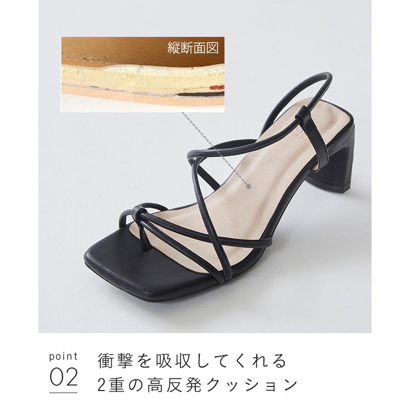menue（メヌエ） ミュール サンダル レディース 浴衣 ストラップ