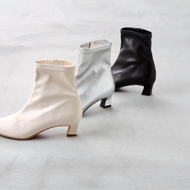 welleg（ウェレッグ） ショートブーツ レディース ミドルヒール