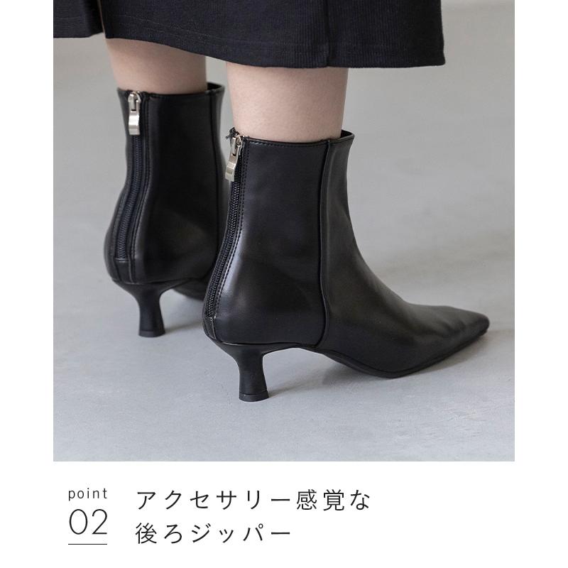 welleg（ウェレッグ） ショートブーツ ブーツ レディース 変形ヒール