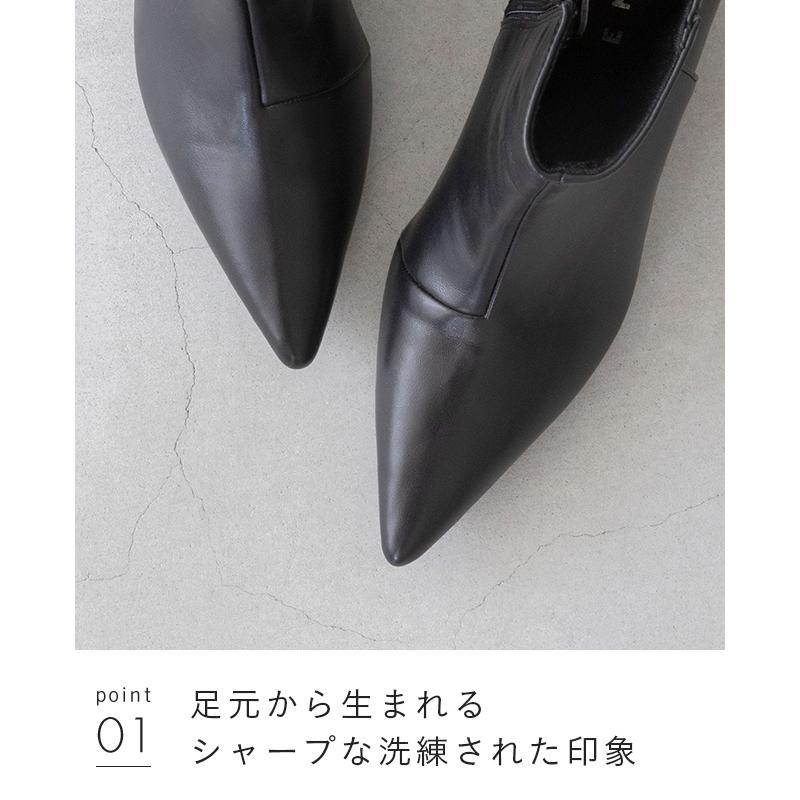 menue（メヌエ） ショートブーツ ブーツ レディース 歩きやすい ポイン