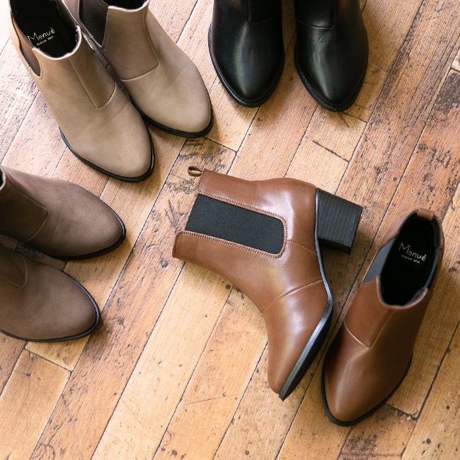 ブーツ レディース サイドゴアブーツ チェルシーブーツ ショートブーツ 大きいサイズ 送料無料 12 14 9 59マデ 2 399円 Pre Welleg From アウトレットシューズ 通販 Paypayモール