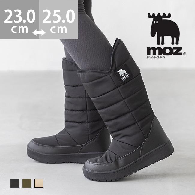 moz（モズ） 爆買 ブーツ レディース ロングブーツ 厚底ブーツ ボア