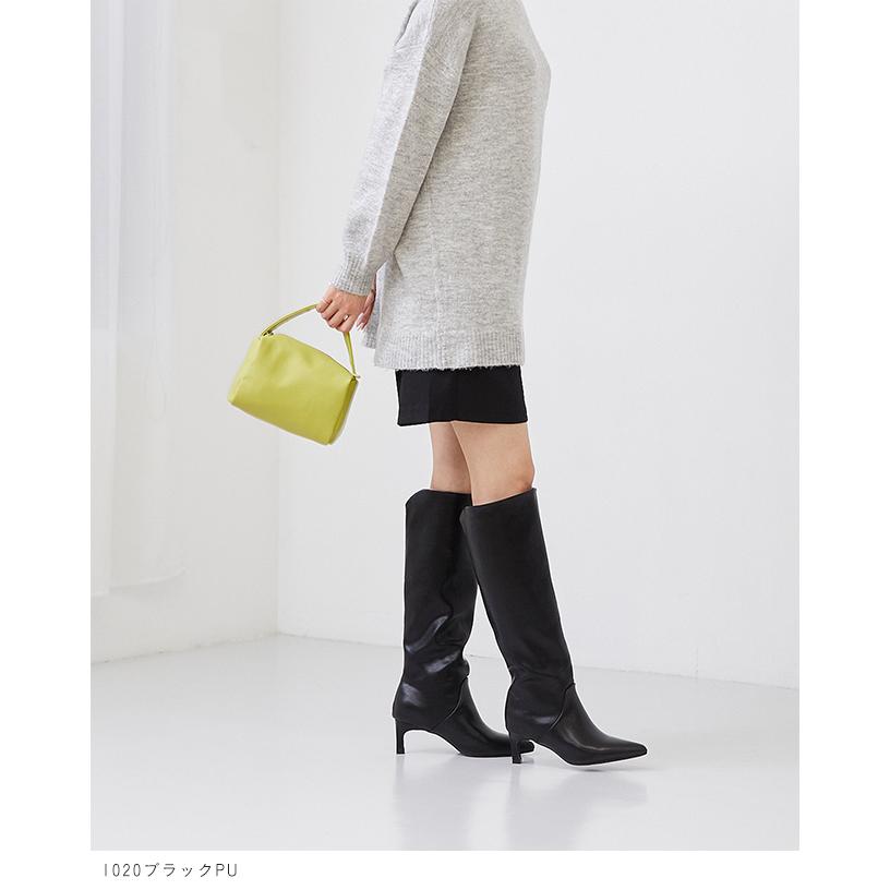 menue（メヌエ） ロングブーツ レディース ブーツ ポインテッドトゥ