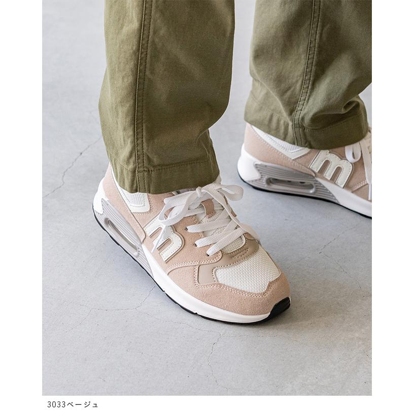 moz モズ スニーカー ローカット レディース 紐あり 4cmヒール