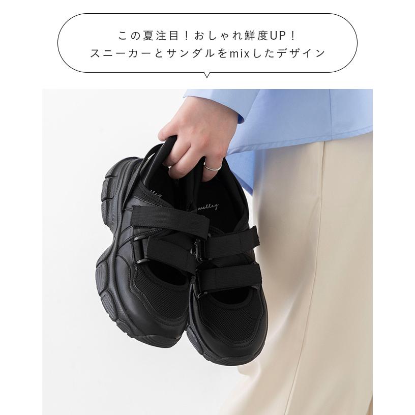未使用　中古　 20 21 21.5センチ　サンダル　スニーカー welleg（ウェレッグ） スポーツサンダル スニーカーサンダル スリップ
