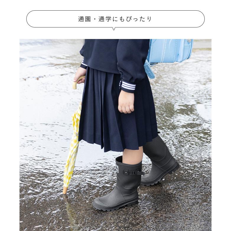 moz（モズ） レインブーツ 長靴 レインシューズ キッズ 子供 雪 雨 長