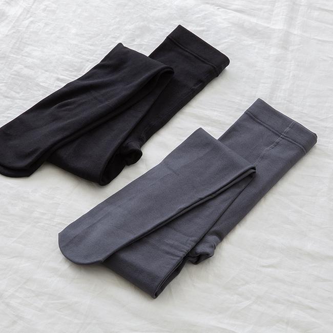 welleg（ウェレッグ） タイツ 裏起毛 厚手 無地 ストレッチ レッグ