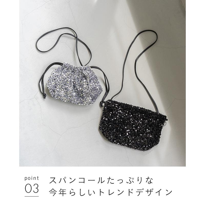 welleg（ウェレッグ） バッグ かばん スパンコール レディース 