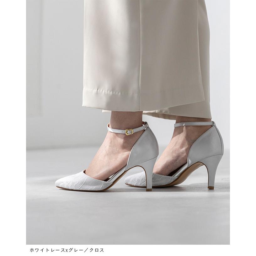 パンプス 歩きやすい 痛くない 走れる ストラップ 靴 レディース 結婚式 幅広 ヒール 送料無料 一部8月20日頃発送予定 | flune | 15