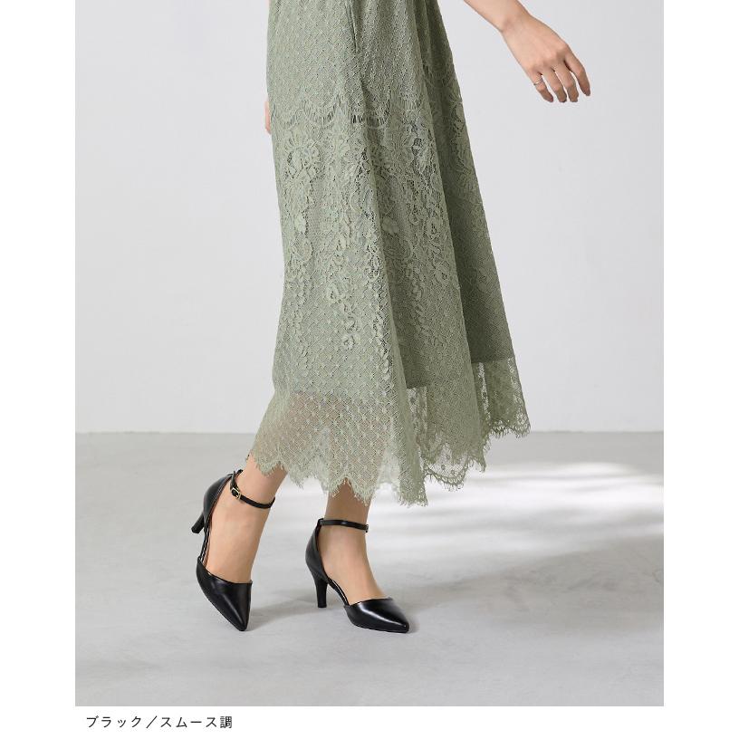 パンプス 歩きやすい 痛くない 走れる ストラップ 靴 レディース 結婚式 幅広 ヒール 送料無料 一部8月20日頃発送予定 | flune | 19