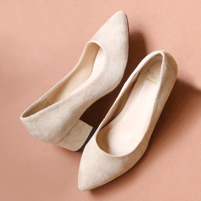 パンプス レディース 痛くない 大きいサイズ 小さいサイズ チャンキーヒール 送料無料 在庫限り 7 30 12 59マデ 1 299円 Pre Welleg From アウトレットシューズ 通販 Paypayモール