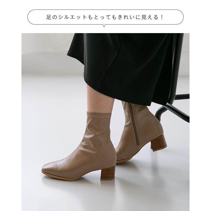 menue（メヌエ） ブーツ ショートブーツ レディース やわらかい 痛く