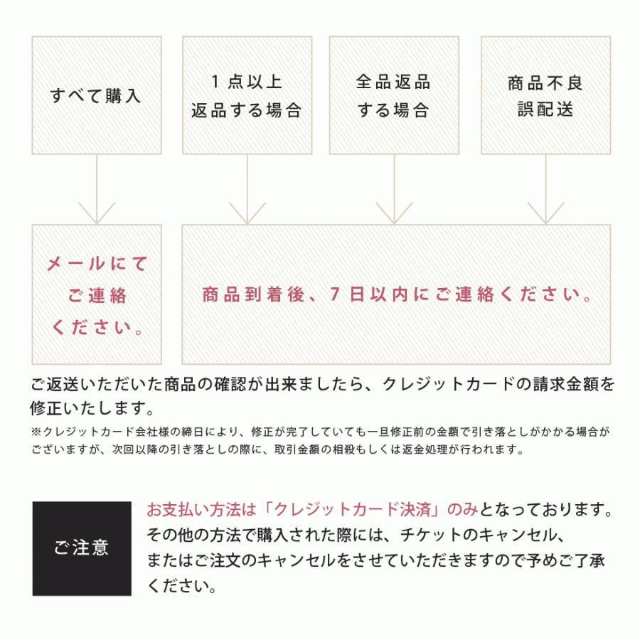 試着チケット 対象商品最大4点にチケット1点 クレジットカード決済のみ | ブランド登録なし | 05