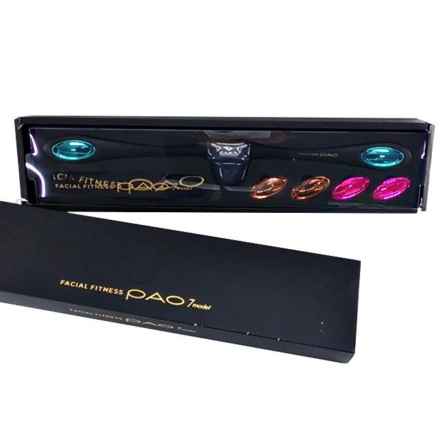 アウトレットンフェイシャルフィットネスパオ 顔の筋肉を鍛える Ff Po1858f N Mtg ブラック 売れ筋