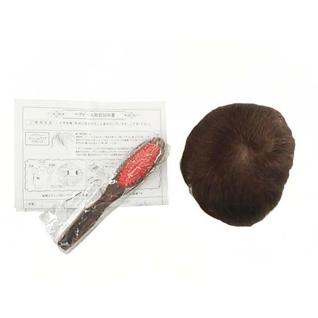 ウィッグ 人毛100% ボリュームアップヘアピース 総手植え広め レイヤー