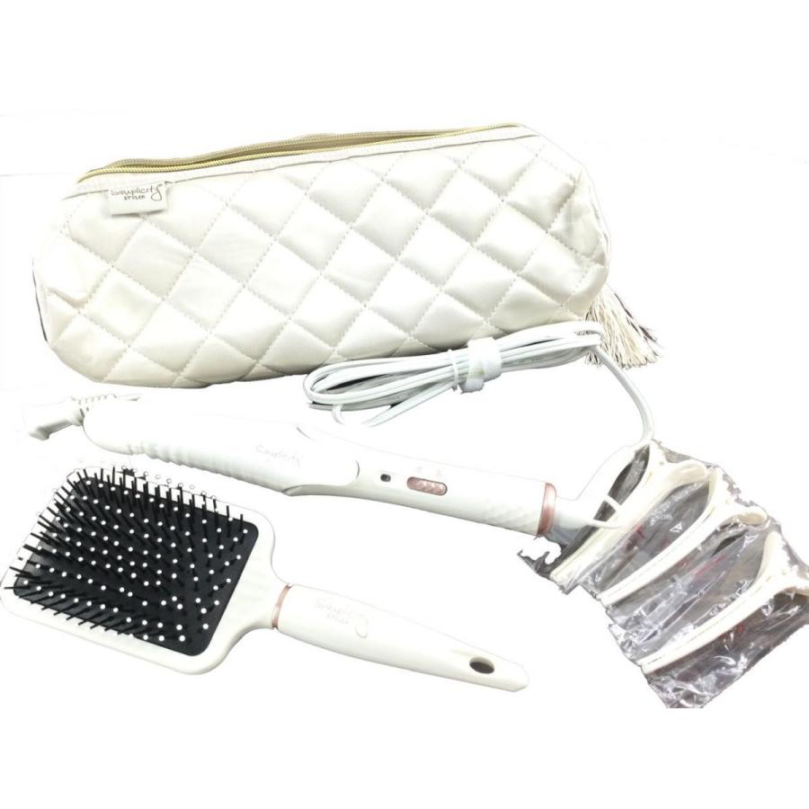 パーフェクトスタイラーヘアアイロンTVショッピング中古2.3回使用のみの美品 ヘアアイロン シンプリシティスタイラー ホワイト