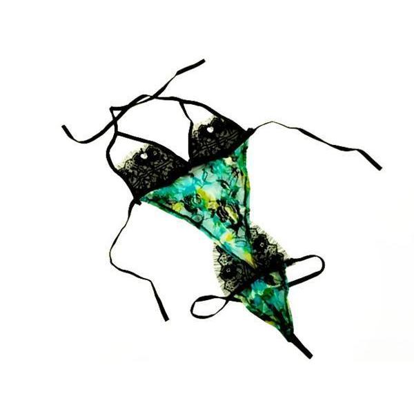 セクシーランジェリー ブラショーツセット 一体型 レース