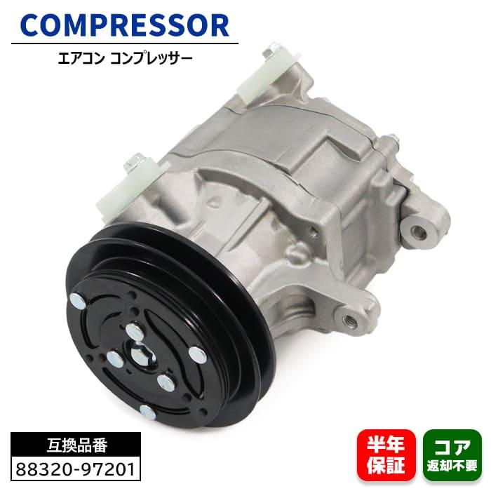 ダイハツ ムーブ カスタム L150S L152S エアコンコンプレッサー AC