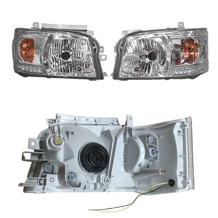 全国送料無料 200系 ハイエース 1型 2型 LEDライン ヘッドライト Ver,1