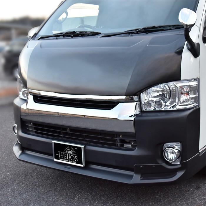 フェガーリ ハイエース フロントグリル カバー 200系 6型以降対応 標準